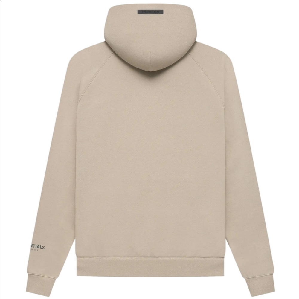 Fear of God Essentials Pullover Hoodie | Tan - Picture 2 of 13